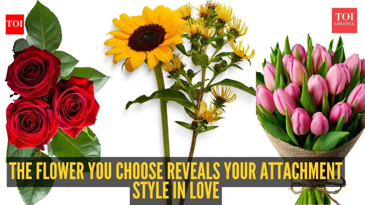 Personality Test: Personality test: Rose, sunflower, or tulip? The flower you choose reveals your attachment style in love