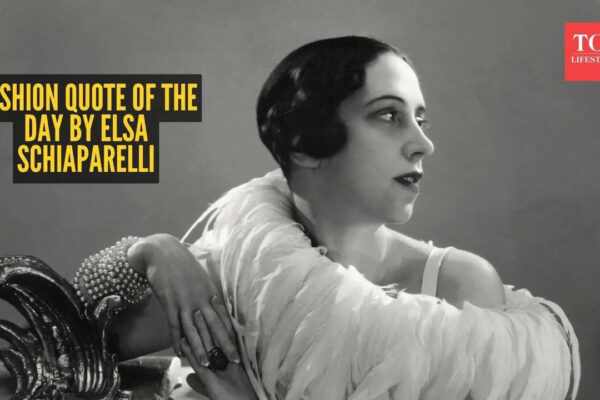 Fashion quote of the day by Elsa Schiaparelli: 'In difficult times, fashion is always outrageous'