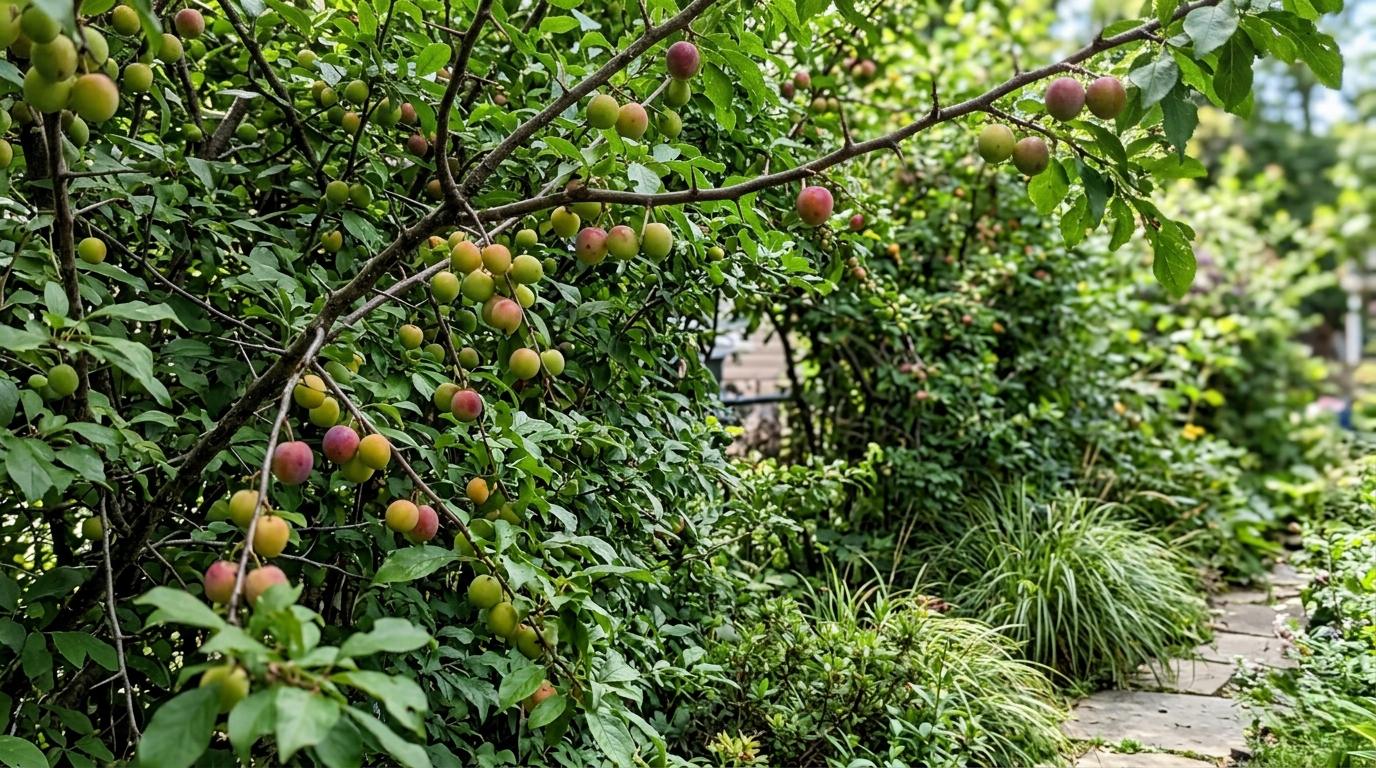 Forget the fence: 7 beautiful fruit trees that double as privacy screens |