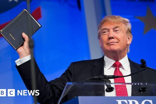 Trump participates in marathon Bible reading