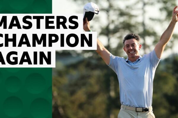 McIlroy holds nerve to win second successive Masters