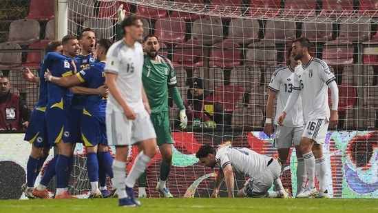 Italy’s World Cup exile extends for third consecutive tournament after penalty shootout loss to Bosnia| Football News