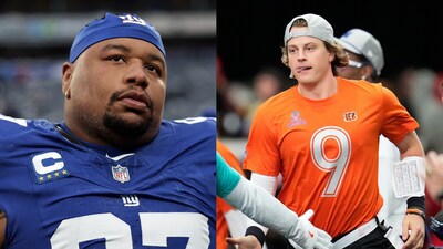 Joe Burrow celebrates Dexter Lawrence's Bengals contract with funky video; ‘Giants clearly lost…’