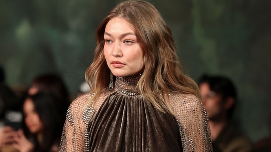 Travis Kelce greeted with two-word message by fiancée Taylor Swift's BFF, Gigi Hadid, after landing Tommy Hilfiger deal