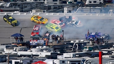 Talladega NASCAR crash: Bubba Wallace gives first reaction after ‘Big One’ pile-up; ‘unfortunate…’