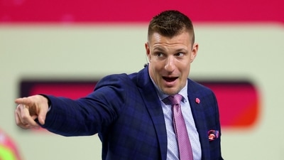 Gronk teases Travis Kelce–Taylor Swift wedding plans; ‘energy on dance floor’