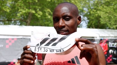 Adidas’ $500 super-shoe gone in the blink of an eye after Sebastian Sawe’s historic marathon, soars to almost 4x resale