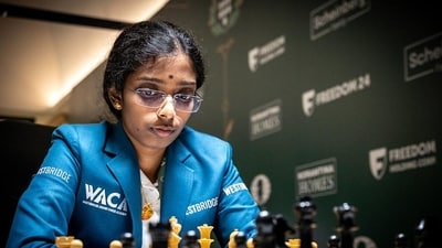 ‘It’s clear that at my best I can match the top players’: Vaishali