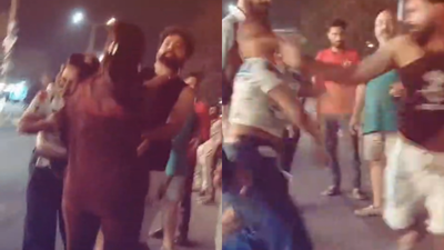 Gurgaon Woman Assault: Man assaults woman outside liquor shop in Gurgaon; viral video sparks outrage | Gurgaon News