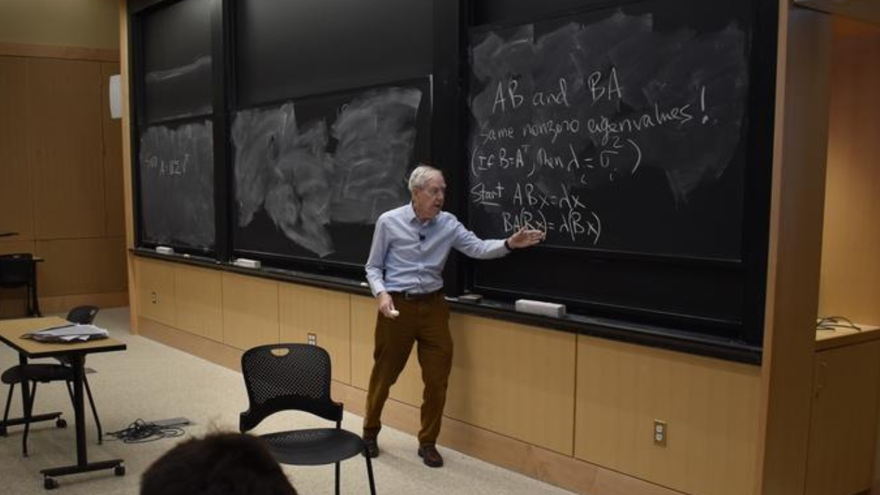 A teacher’s gift to the world: MIT professor who taught the math behind AI for 60 years has made his lectures free online |