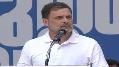 Rahul targets Mamata, TMC makes 'dog' jibe | India News