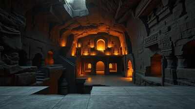 In 1963, a homeowner knocking through a basement wall found an ancient underground city large enough to shelter thousands |