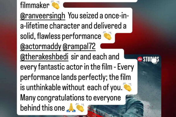 Anushka Sharma, Virat Kohli review Ranveer Singh’s Dhurandhar: The Revenge; praise Aditya Dhar: ‘Didn't flinch once for almost 4 hours' | Hindi Movie News