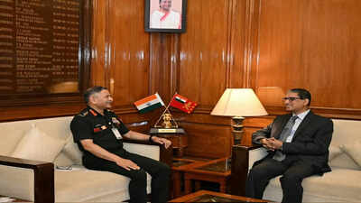 'Deeper collaboration for regional peace': Upendra Dwivedi meets Bangladesh high commissioner Riaz Hamidullah | India News
