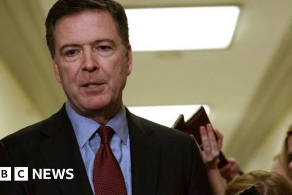 Ex-FBI director James Comey surrenders over charge of threatening Trump's life in Instagram post