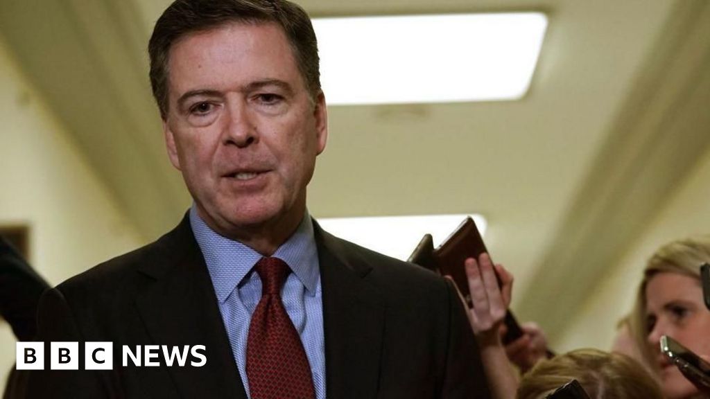 Ex-FBI director James Comey surrenders over charge of threatening Trump's life in Instagram post