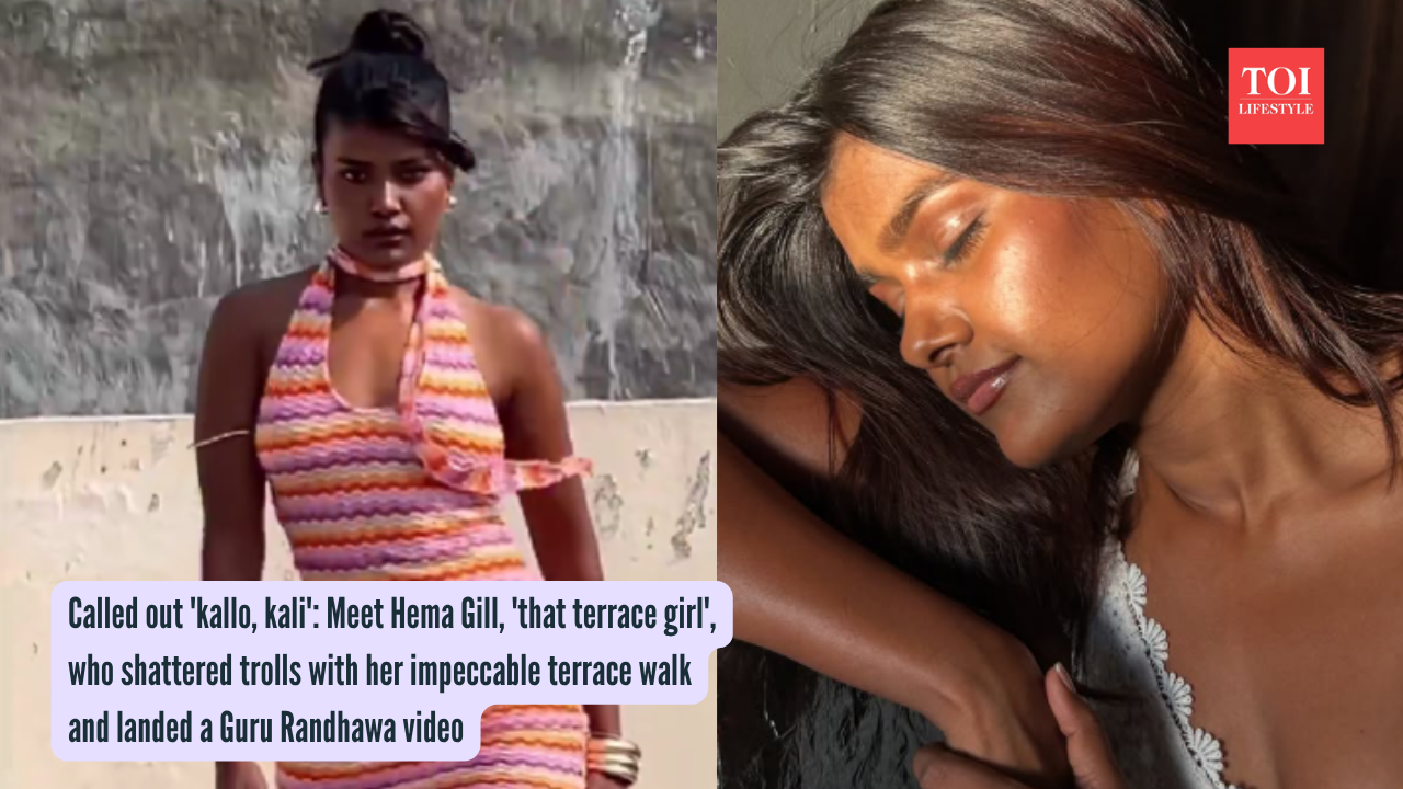 Called out 'kallo, kali': Meet Hema Gill, 'that terrace girl', who shattered trolls with her impeccable terrace walk and landed a Guru Randhawa video |