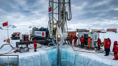 China drills 3413 metres through Antarctic ice to reach the hidden waters of Lake Qilin | World News