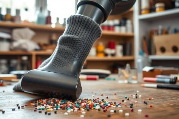 How a simple sock turns your vacuum into a treasure hunter |