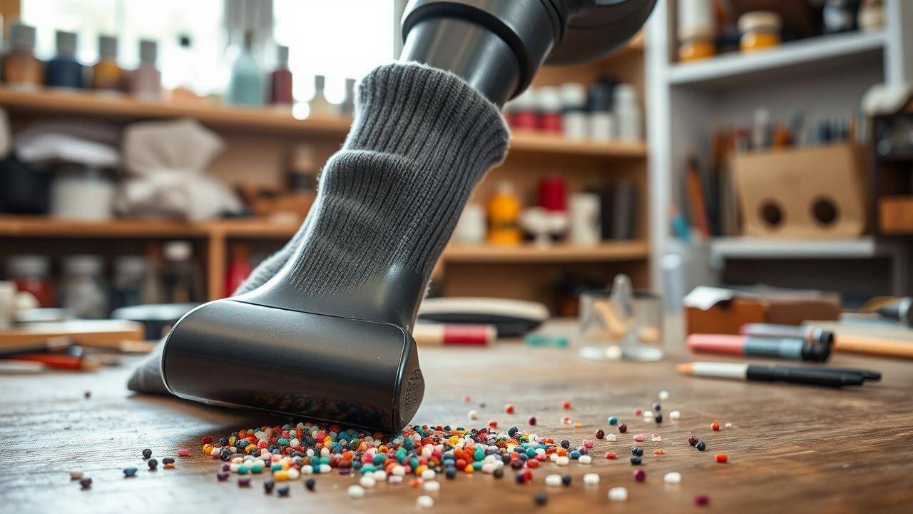 How a simple sock turns your vacuum into a treasure hunter |