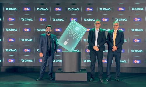 CheQ, AU Small Finance Bank launch LED credit card that lights up during tap-to-pay transactions