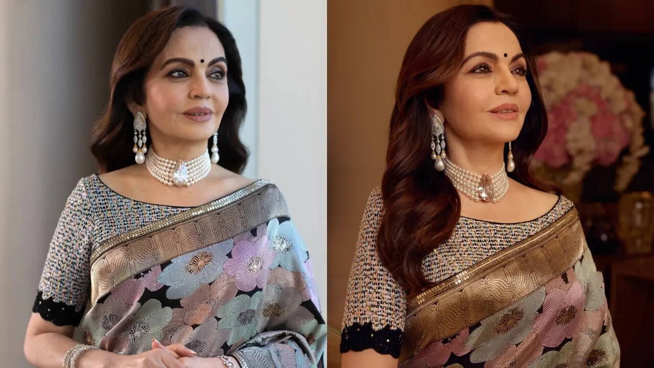 The queen of sarees: Nita Ambani owns the global stage at TIME100 Gala, no gown needed |