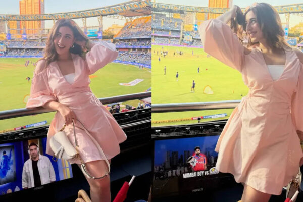 Samreen Kaur: Arshdeep Singh’s rumoured girlfriend Samreen Kaur steals the spotlight in ₹13K pink dress - and a ₹2.5 lakh Dior bag at Mumbai Indians vs Punjab Kings clash