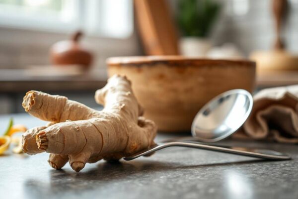 Peeling ginger with a spoon: The simple hack you need |