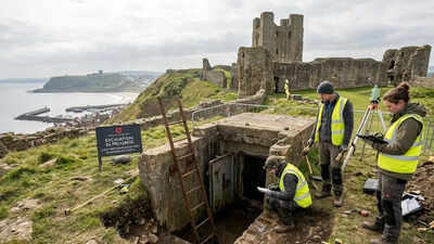 Hidden for 50 years: Cold War nuclear bunker found beneath Scarborough Castle | World News