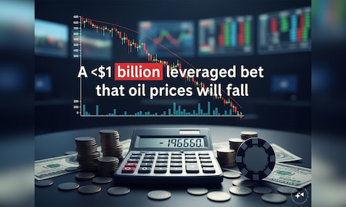 Will crude oil prices tank? Someone has bet nearly $1 billion on this via leverage