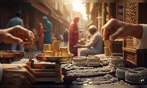 Gold near ₹1.52 lakh per 10 grams in India, silver at ₹2.43 lakh per kg