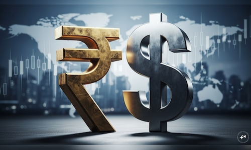 Rupee edges higher against dollar but gains capped by hedging demand