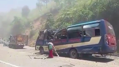 Bomb attack kills 14, injures 38 in Colombia weeks before presidential election