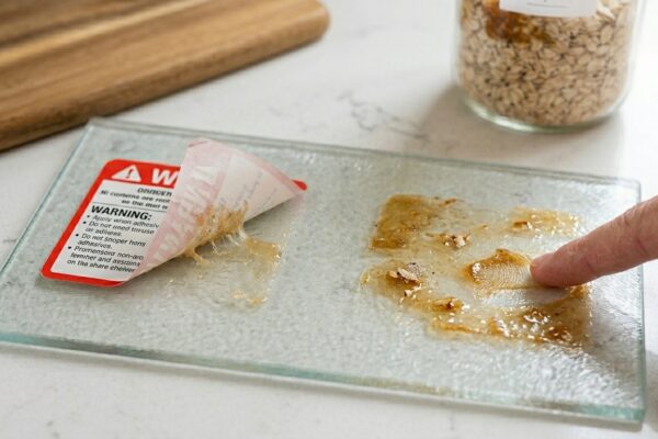 Say goodbye to the stubborn sticker residue with these easy steps |