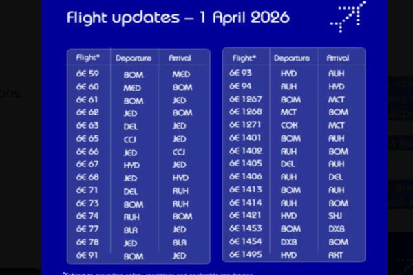 Uae Flights News: Dubai Airports Update April 1: Air India group to run 30 flights; IndiGo shares list of scheduled flights to operate amid ongoing conflict