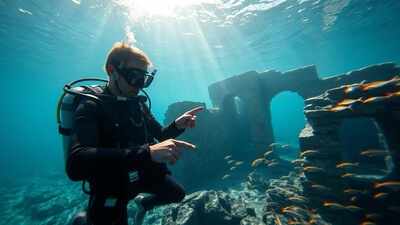 In 2026, divers in Lake Issyk-Kul followed a trail of ancient brickwork to a submerged city hidden for seven centuries |