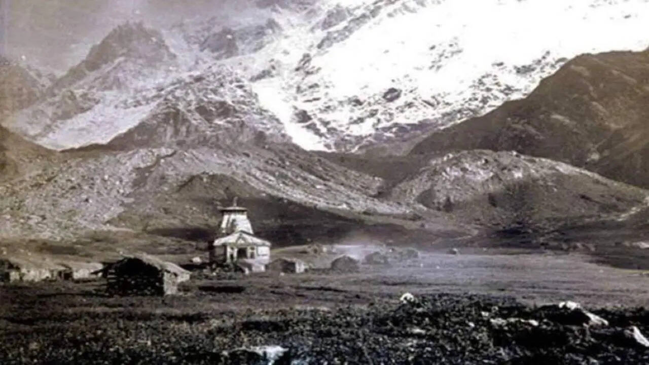 Anand Mahindra shares a rare 140-year-old photo of Kedarnath, when reaching the shrine was the real pilgrimage