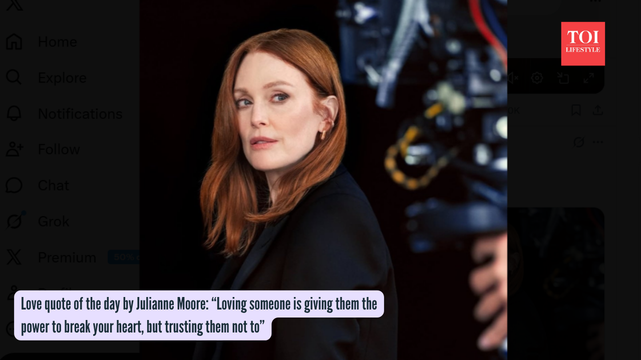 Julianne Moore Love Quote: Love quote of the day by Julianne Moore: “Loving someone is giving them the power to break your heart, but trusting them not to”