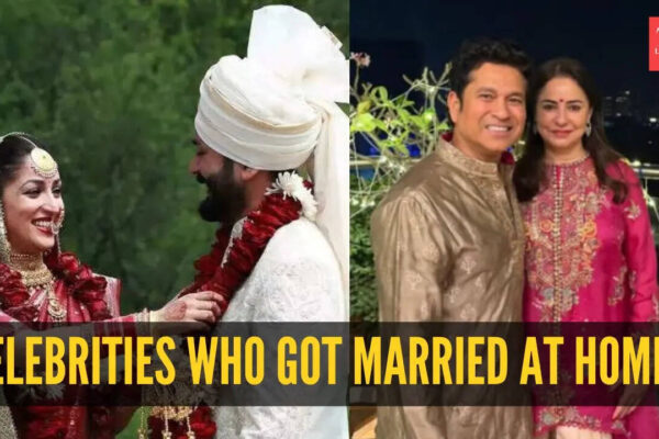 10 celebrities who chose to get married in the comfort of their homes