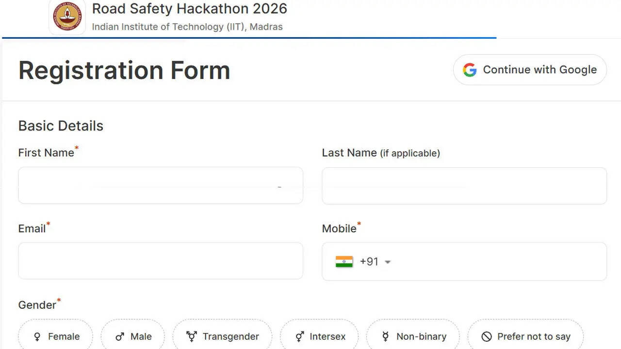 Road Safety Hackathon 2026: IIT Madras launches AI road safety hackathon 2026 for students; check details and participation rules