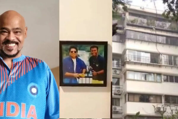 Vinod Kambli’s ₹8 crore apartment in Bandra, Mumbai is defined by a Sachin-Kambli friendship wall, untold struggles, and family-first living