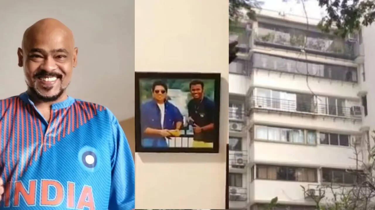 Vinod Kambli’s ₹8 crore apartment in Bandra, Mumbai is defined by a Sachin-Kambli friendship wall, untold struggles, and family-first living