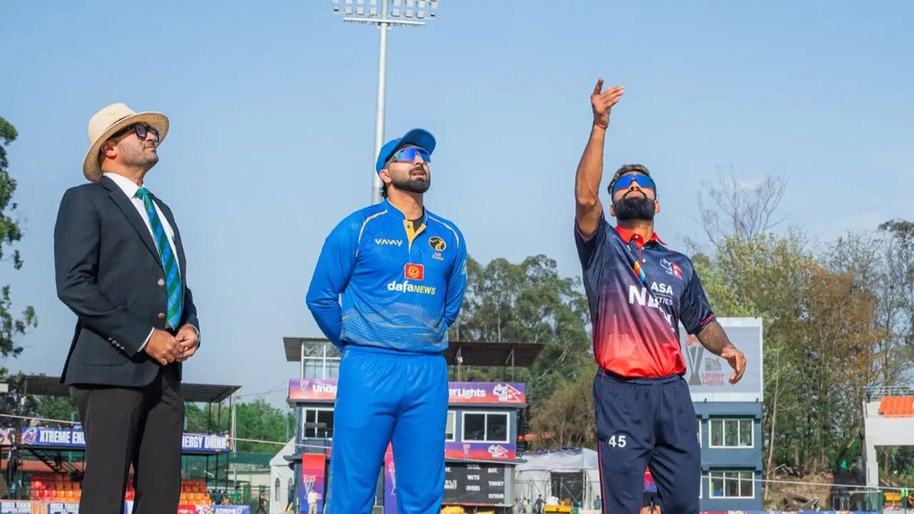 Nepal 73/4 in 12.2 Overs | NEP vs UAE, 1st T20I Live Score: Nepal in trouble with 3 down as Kushal Bhurtel run out