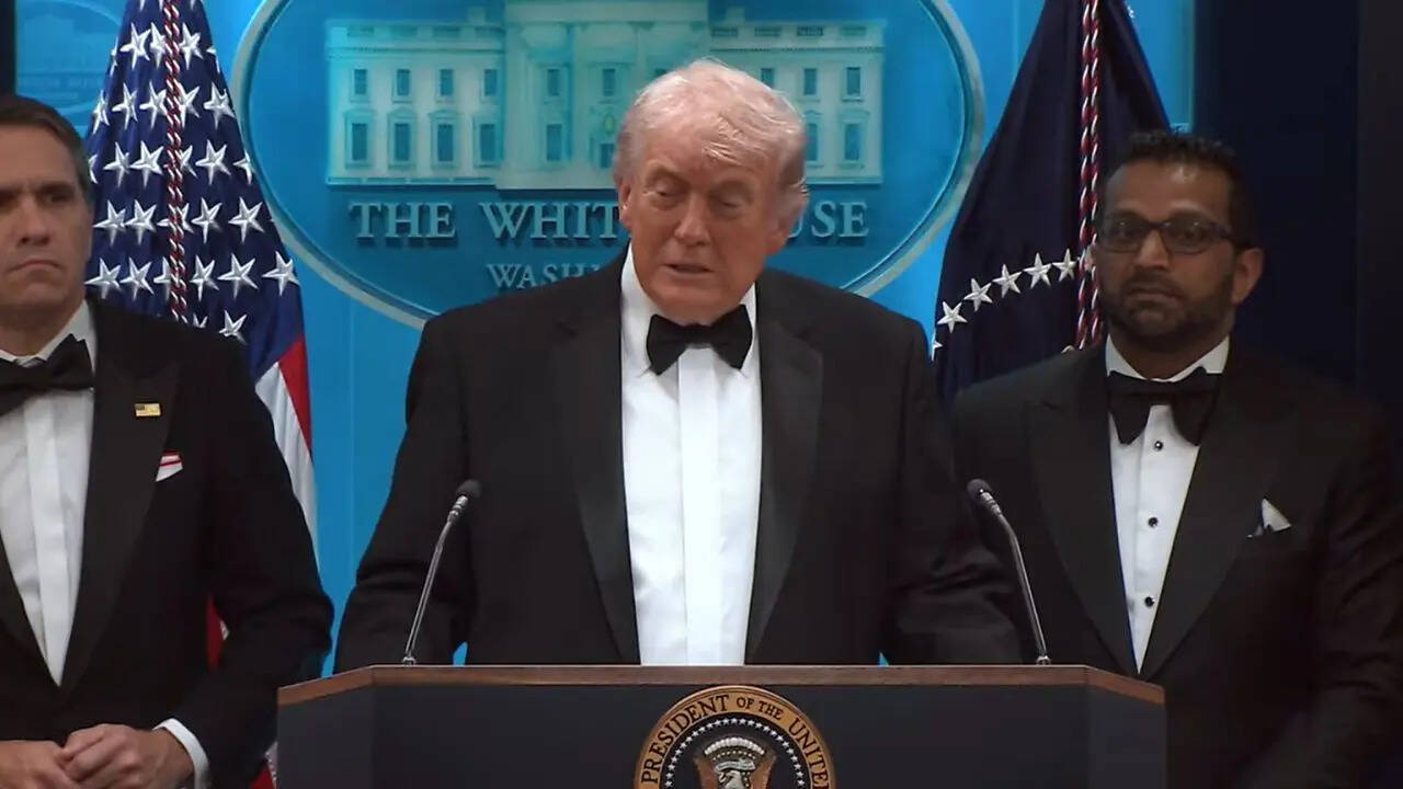 Trump Shooting, White Shooting news, Trump White House shooting live updates: Carried 'shotgun, handgun & multiple knives'