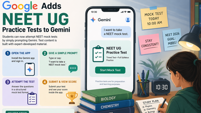 Google brings NEET UG mock tests to Gemini: How the new feature works for aspirants