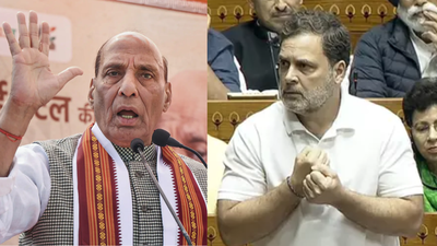 Rajnath Singh: 'Can't be condemned enough': Rajnath Singh slams Rahul Gandhi over 'magician' jibe at PM Modi | India News