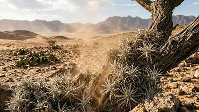 Plants ‘eating’ dust: New research could change how we understand survival |