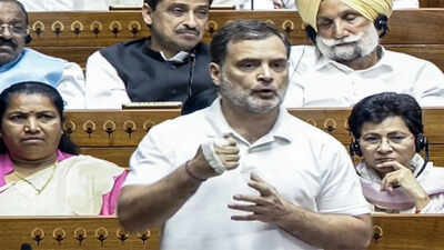 Rahul Gandhi: 'PM and I don't have wife issue': Rahul Gandhi in Lok Sabha - watch | India News