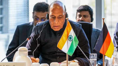 Rajnath: In Berlin, Rajnath beckons German industry to 'co-create, co-develop, co-innovate in India' | India News