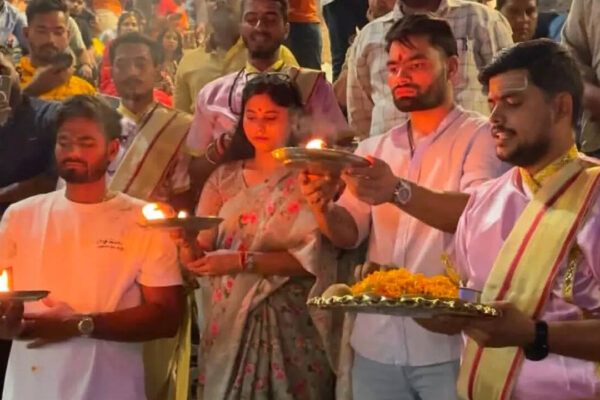 Rinku Singh and Priya Saroj’s Varanasi visit turns into a soft, heartwarming relationship moment